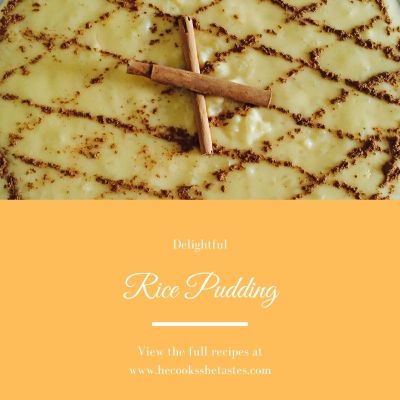 Rice Pudding